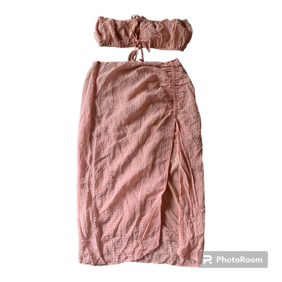 Majorelle Two-Piece Bandeau & Slit Skirt Set - Picture 9 of 9